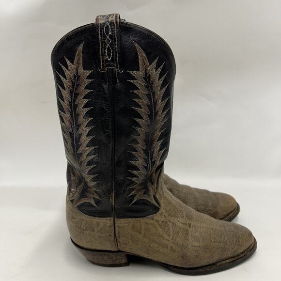 Vintage Tony Lama 8601 Gold Label Cowboy Boots \